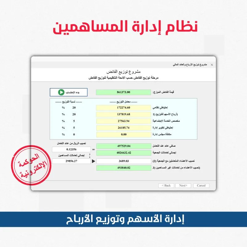 نظام إدارة المساهمين