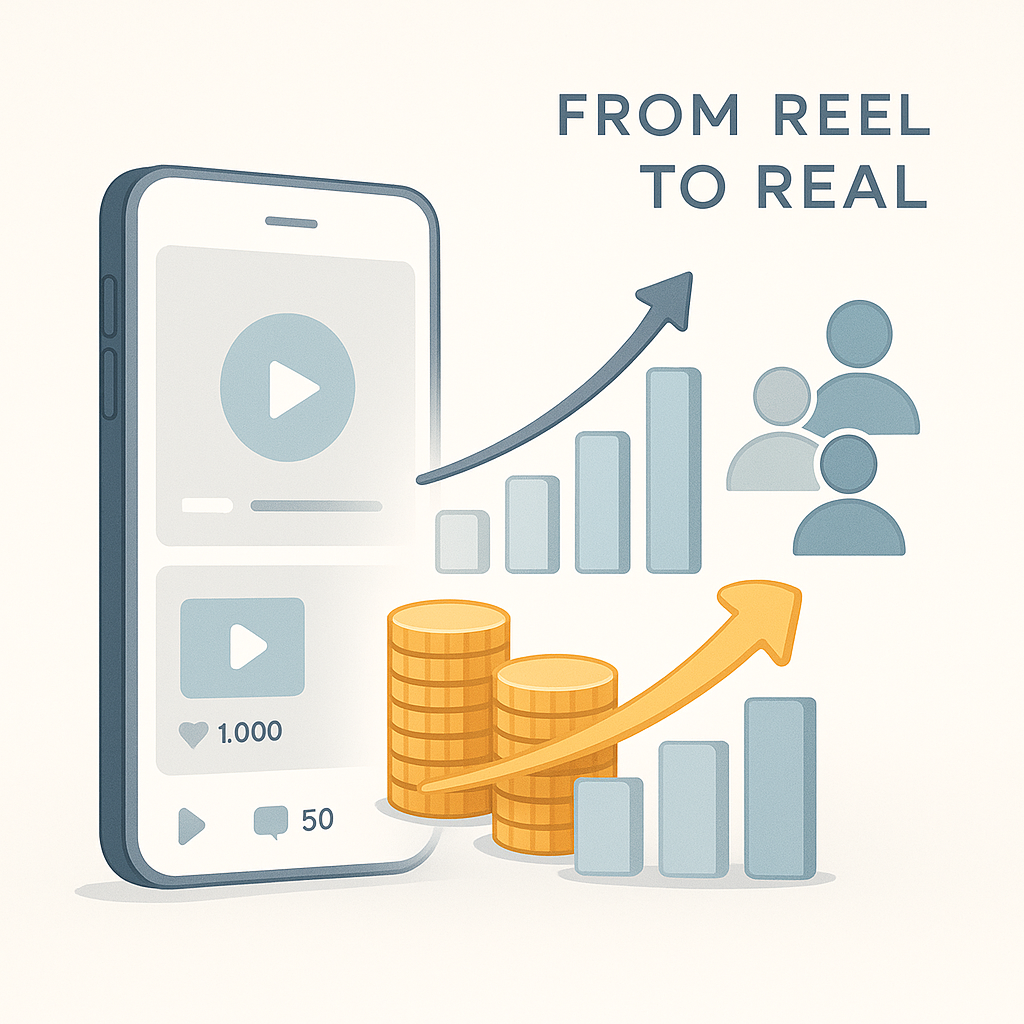 من Reel إلى Real كيف تحوّل الفيديوهات القصيرة إلى تجربة تسويقية حقيقية