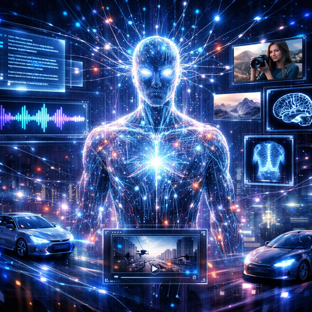 الذكاء الاصطناعي متعدد الوسائط Multimodal AI