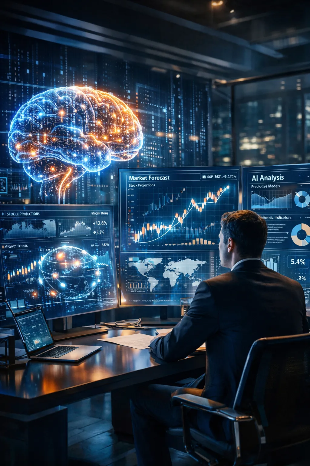 Highly accurate AI-powered financial forecasting.