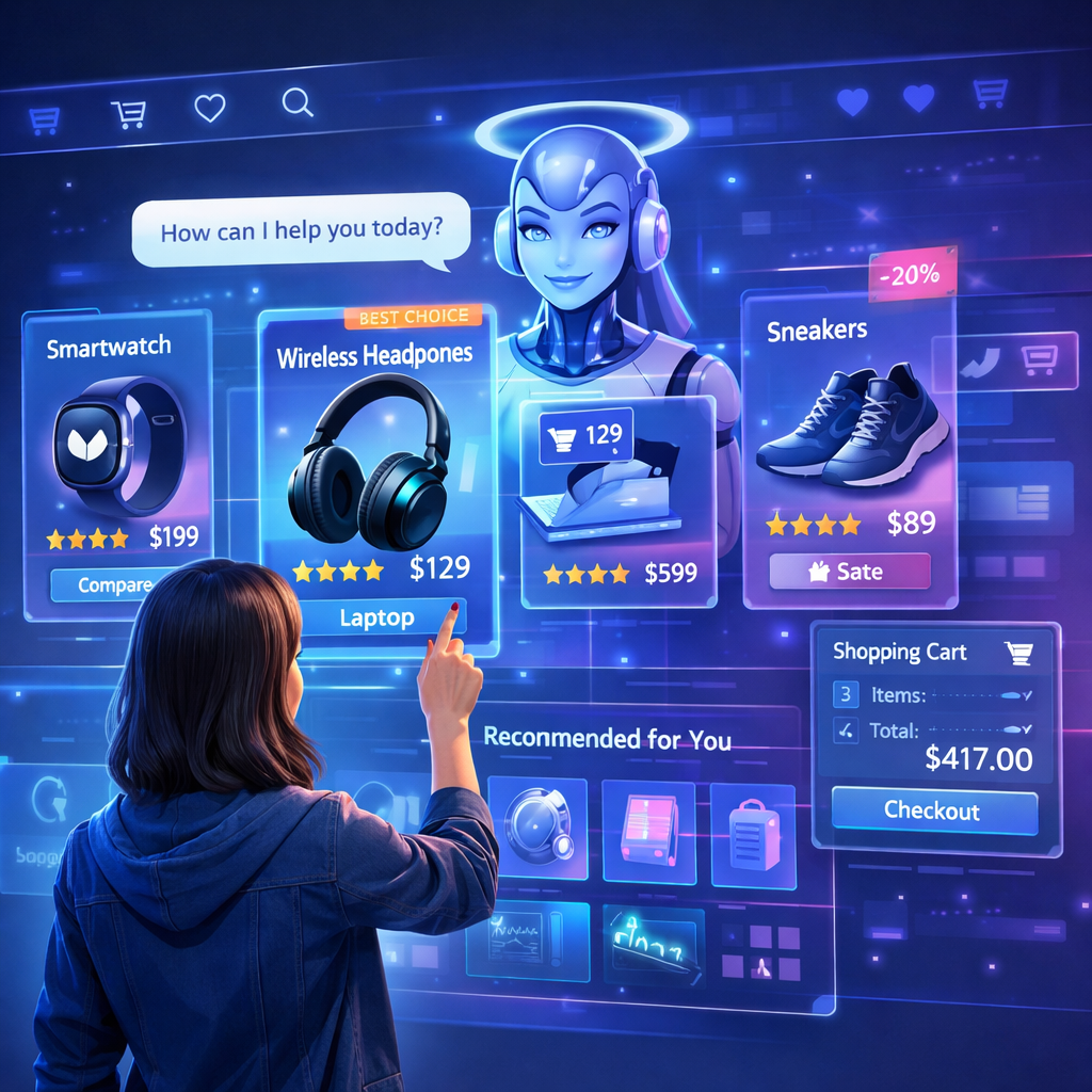 التسوق عبر ذكاء بيربليكسيتي الاصطناعي.