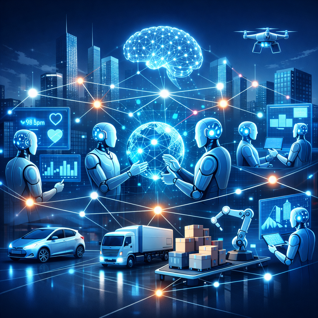 نظم الوكلاء المتعددين MAS كيف تنسق آلاف العقول الاصطناعية لخدمة البشر؟