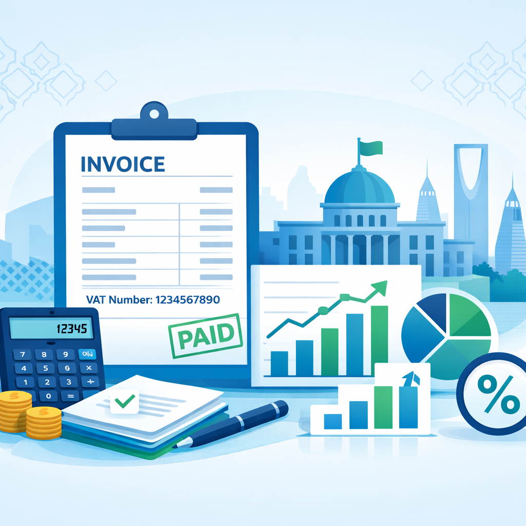 الرقم الضريبي في السعودية.