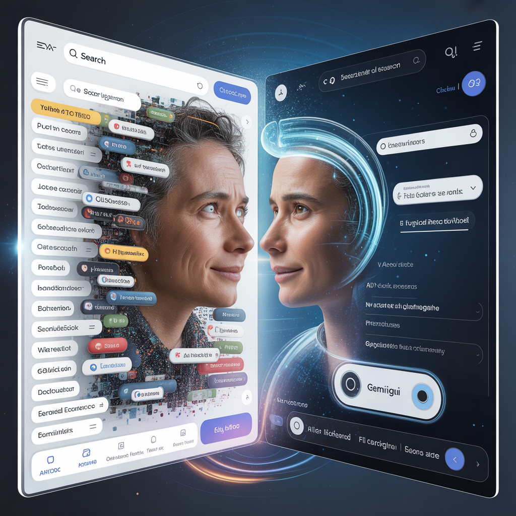 وداعاً لمحركات البحث التقليدية - كيف أعادت أدوات مثل Gemini صياغة مفهوم الوصول للمعلومة؟