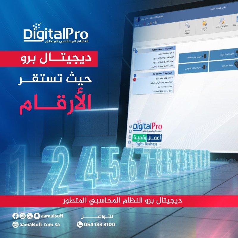 Digital Pro Where Numbers Find Their Place