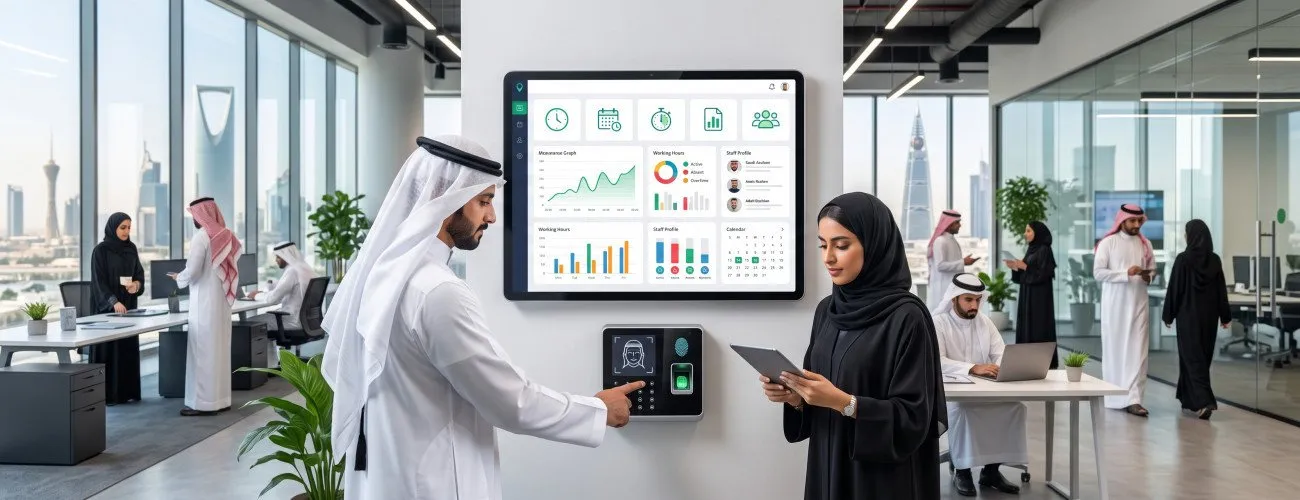 نظام حضور وانصراف ذكي في السعودية: إدارة دوام الموظفين بدقة