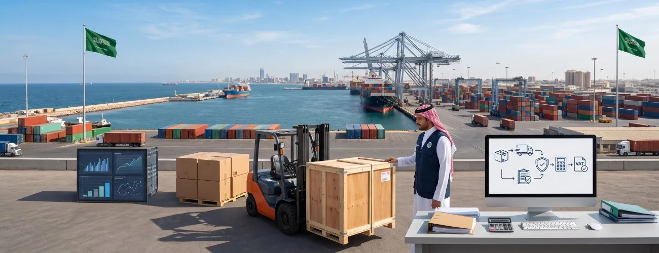 كيف يتم حساب الجمارك على البضائع في السعودية؟ شرح الطريقة بالأمثلة