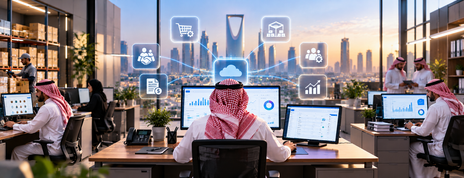 ما هي أنظمة ERP؟ وكيف تساعدك على إدارة شركتك من نظام واحد؟